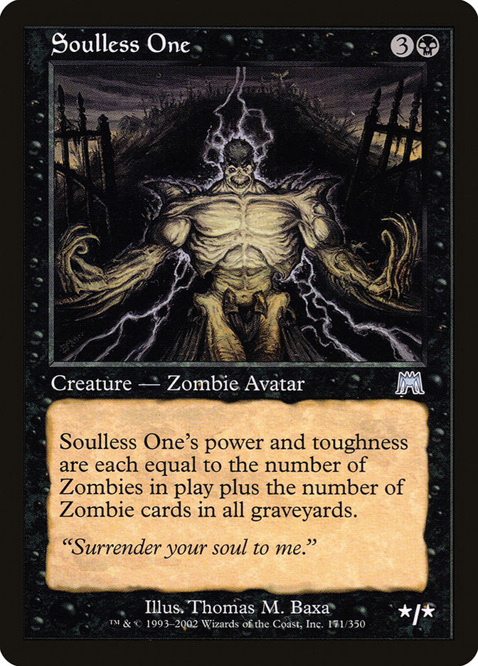 Soulless One [Onslaught] - The Mythic Store | 24h Order Processing