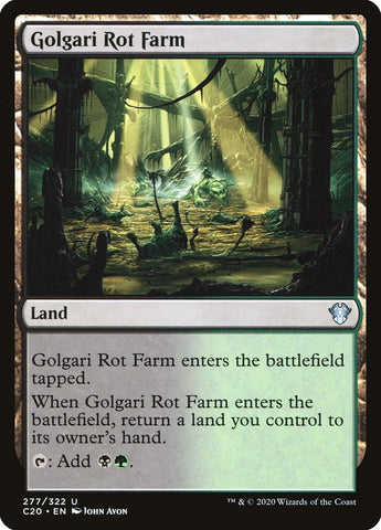 Golgari Rot Farm [Commander 2020] - The Mythic Store | 24h Order Processing