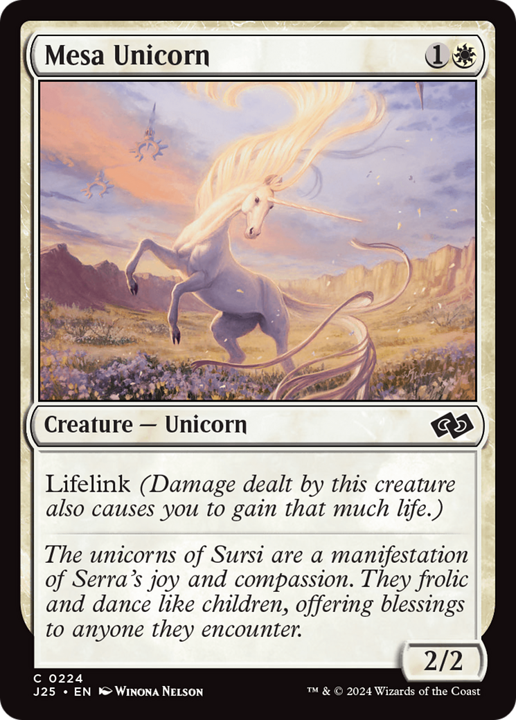 Mesa Unicorn [Foundations Jumpstart] - The Mythic Store | 24h Order Processing