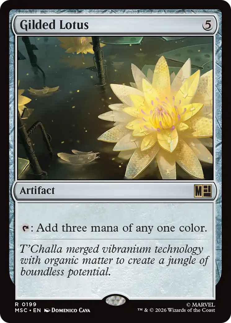 Gilded Lotus (Surge Foil) [Marvel Super Heroes Commander] - The Mythic Store | 24h Order Processing