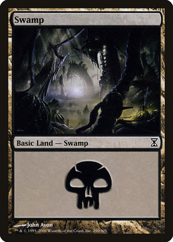 Swamp (290) [Time Spiral] - The Mythic Store | 24h Order Processing