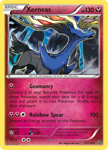 Xerneas (81/114) [XY: Steam Siege] - The Mythic Store | 24h Order Processing