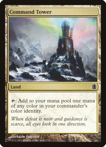 Command Tower [Commander's Arsenal] - The Mythic Store | 24h Order Processing
