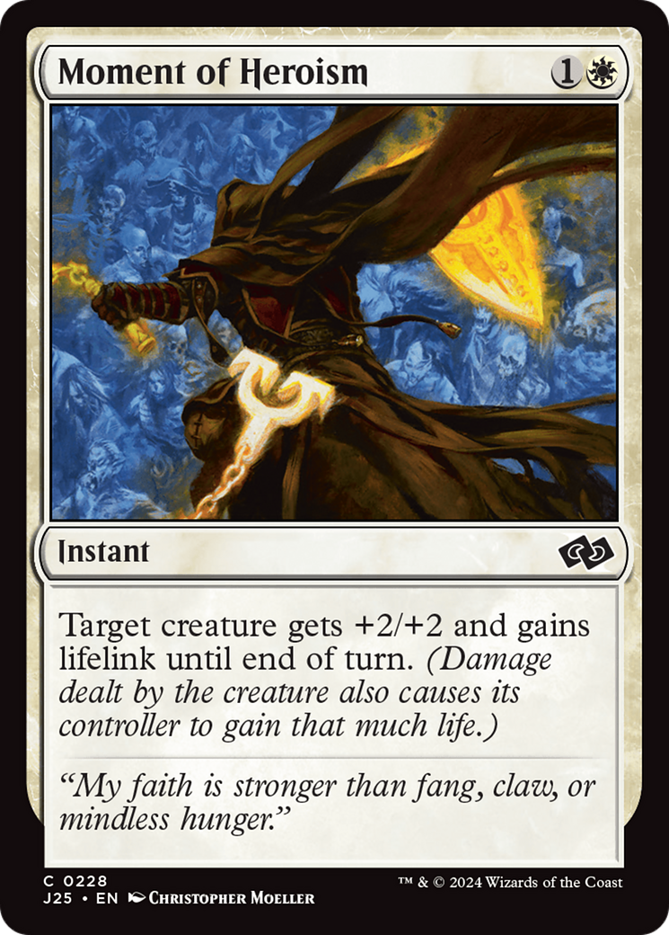 Moment of Heroism [Foundations Jumpstart] - The Mythic Store | 24h Order Processing
