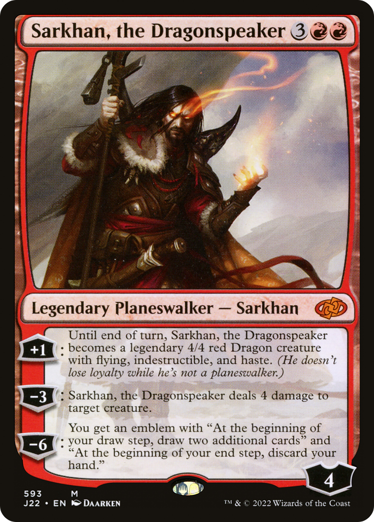 Sarkhan, the Dragonspeaker [Jumpstart 2022] - The Mythic Store | 24h Order Processing