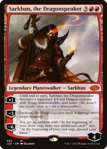 Sarkhan, the Dragonspeaker [Jumpstart 2022] - The Mythic Store | 24h Order Processing