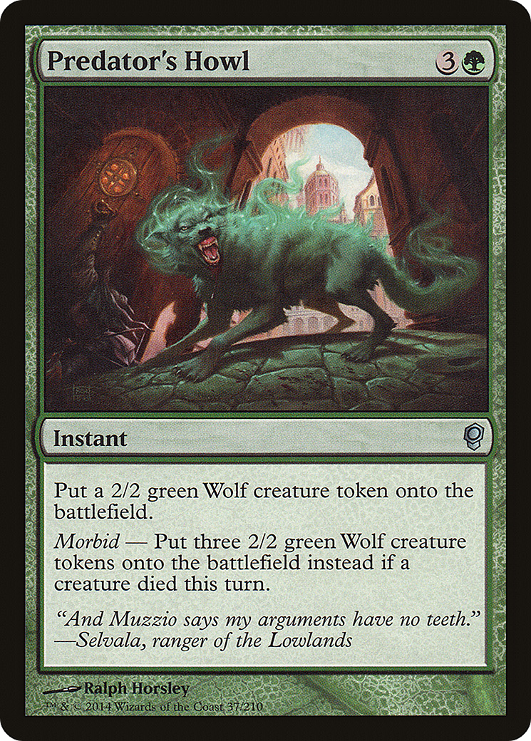 Predator's Howl [Conspiracy] - The Mythic Store | 24h Order Processing