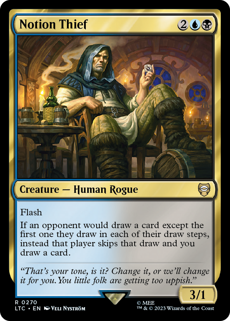 Notion Thief [The Lord of the Rings: Tales of Middle-Earth Commander] - The Mythic Store | 24h Order Processing