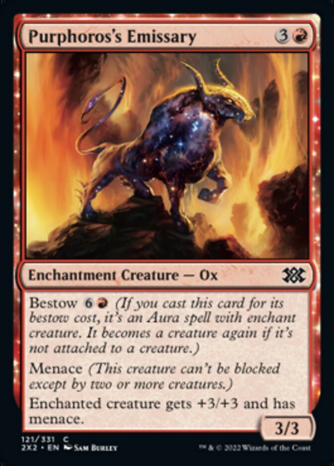 Purphoros's Emissary [Double Masters 2022] - The Mythic Store | 24h Order Processing