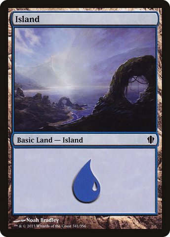 Island (341) [Commander 2013] - The Mythic Store | 24h Order Processing