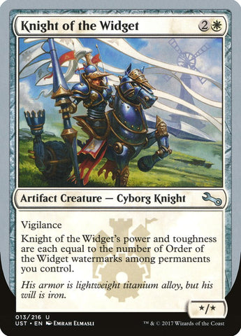 Knight of the Widget [Unstable] - The Mythic Store | 24h Order Processing