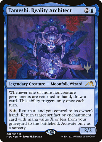 Tameshi, Reality Architect (Promo Pack) [Kamigawa: Neon Dynasty Promos] - The Mythic Store | 24h Order Processing
