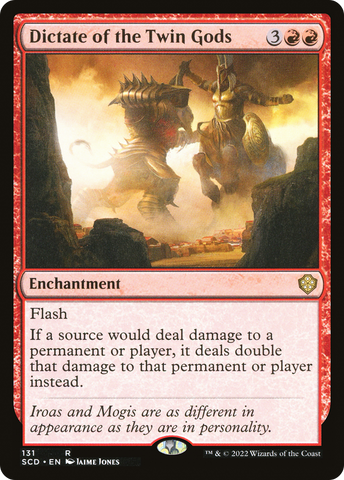Dictate of the Twin Gods [Starter Commander Decks] - The Mythic Store | 24h Order Processing