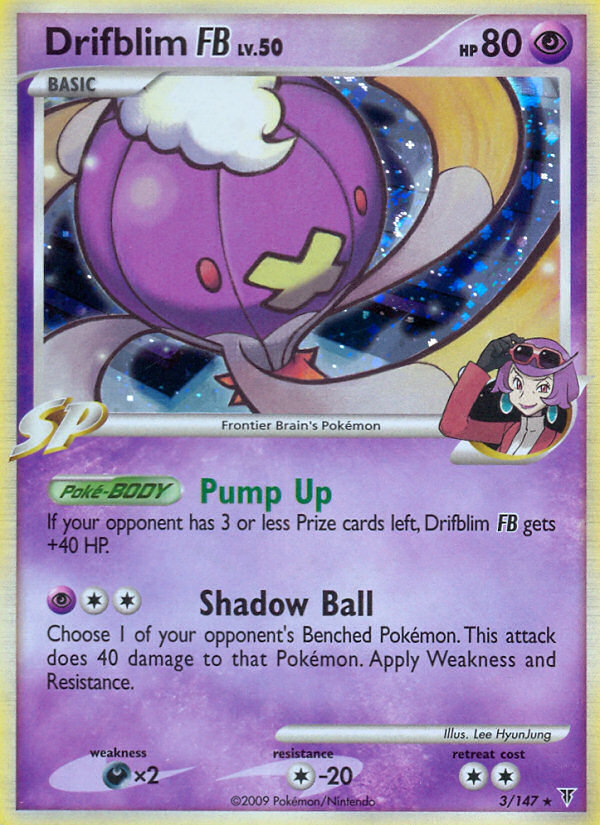 Drifblim FB (3/147) [Platinum: Supreme Victors] - The Mythic Store | 24h Order Processing