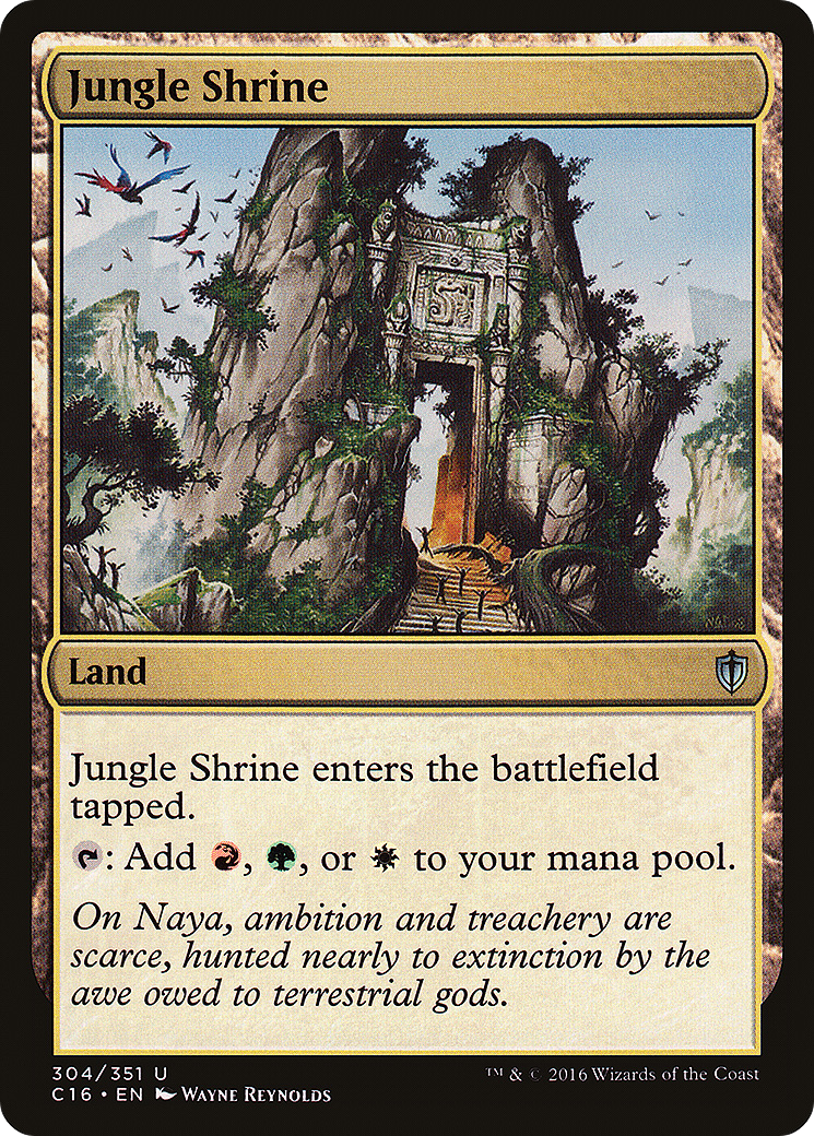 Jungle Shrine [Commander 2016] - The Mythic Store | 24h Order Processing