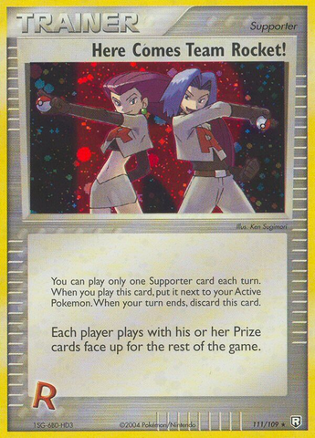 Here Comes Team Rocket! (111/109) [EX: Team Rocket Returns] - The Mythic Store | 24h Order Processing