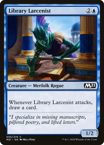 Library Larcenist [Core Set 2021] - The Mythic Store | 24h Order Processing