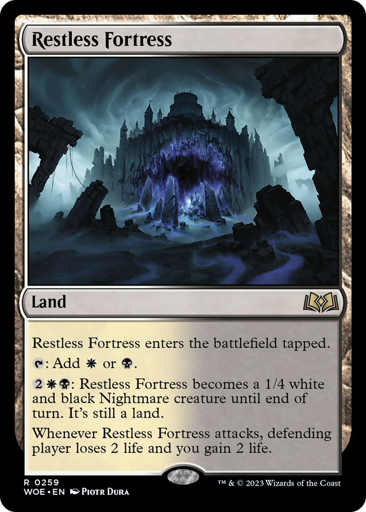 Restless Fortress [Wilds of Eldraine] - The Mythic Store | 24h Order Processing