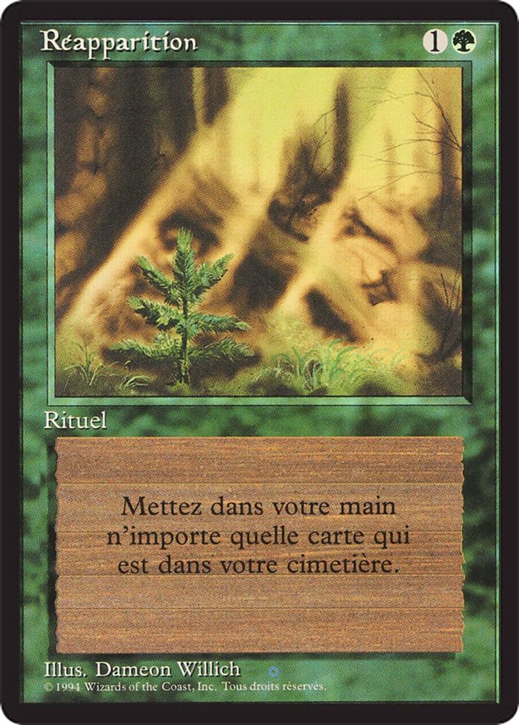 Regrowth [Foreign Black Border] - The Mythic Store | 24h Order Processing