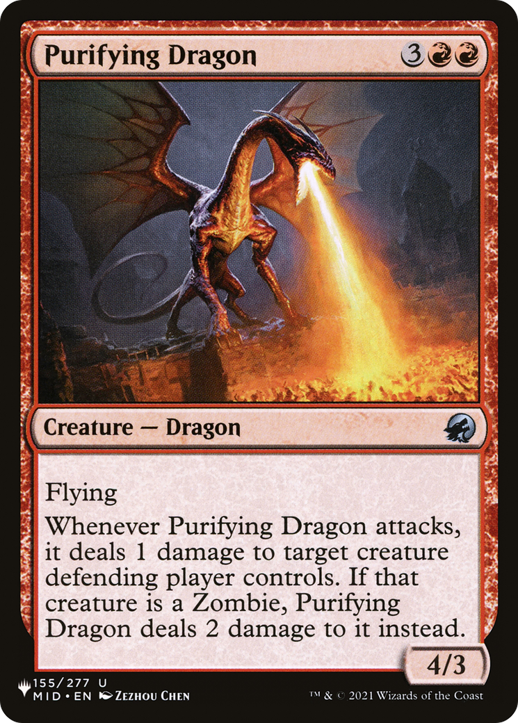 Purifying Dragon [The List] - The Mythic Store | 24h Order Processing
