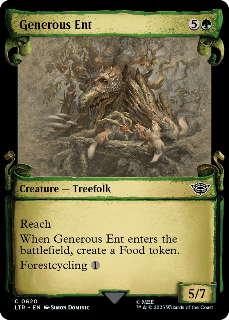 Generous Ent [The Lord of the Rings: Tales of Middle-Earth Showcase Scrolls] - The Mythic Store | 24h Order Processing