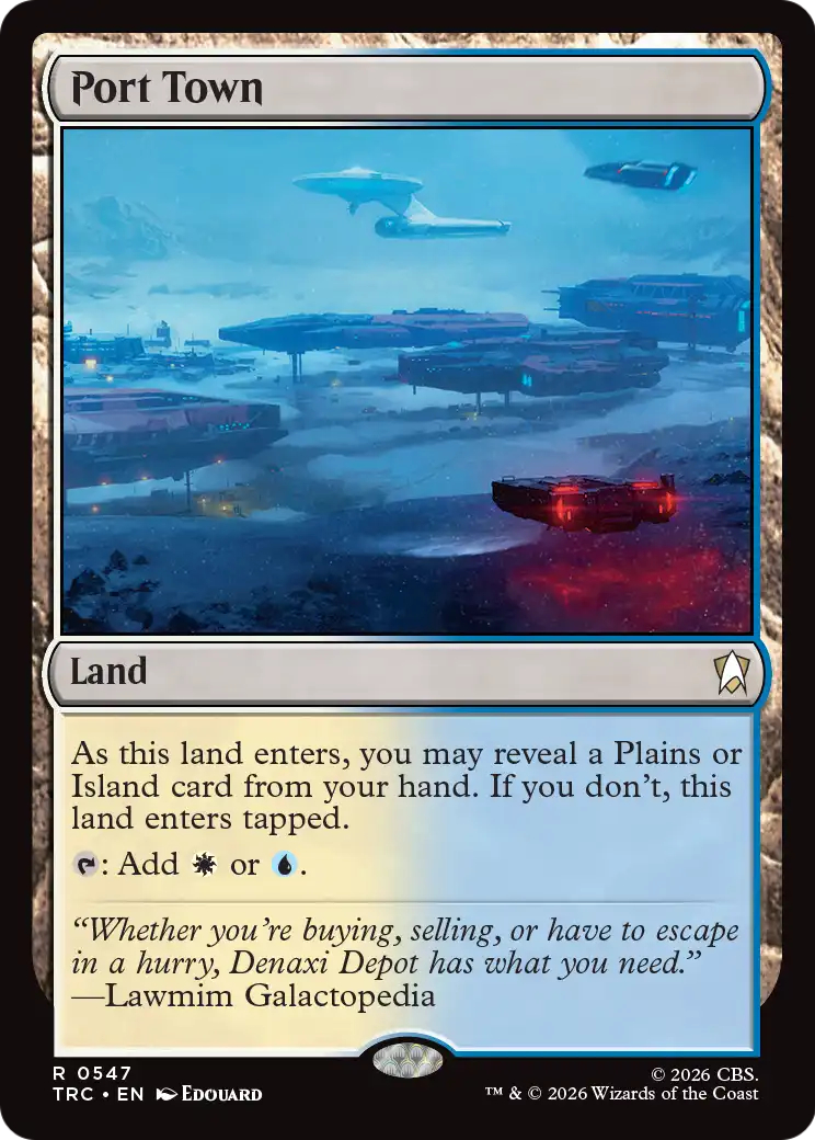 Port Town (Surge Foil) [Star Trek Commander]