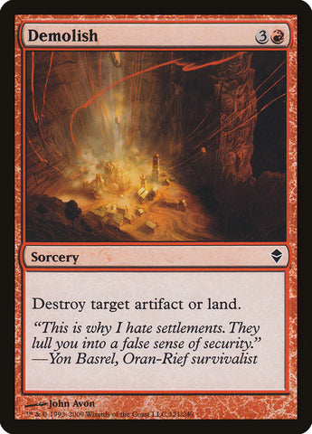 Demolish [Zendikar] - The Mythic Store | 24h Order Processing