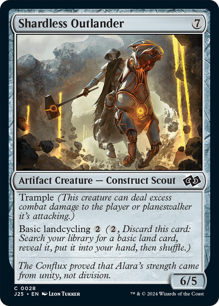 Shardless Outlander [Foundations Jumpstart] - The Mythic Store | 24h Order Processing