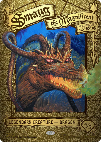 Smaug the Magnificent (Borderless) [The Hobbit] - The Mythic Store | 24h Order Processing