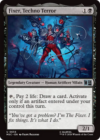 Fixer, Techno Terror [Marvel Super Heroes Commander] - The Mythic Store | 24h Order Processing