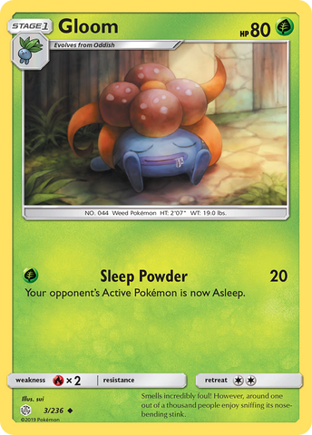 Gloom (3/236) [Sun & Moon: Cosmic Eclipse] - The Mythic Store | 24h Order Processing