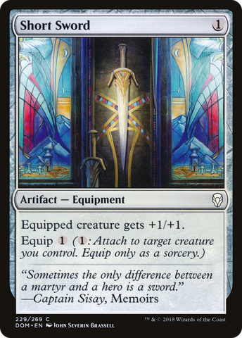 Short Sword [Dominaria] - The Mythic Store | 24h Order Processing