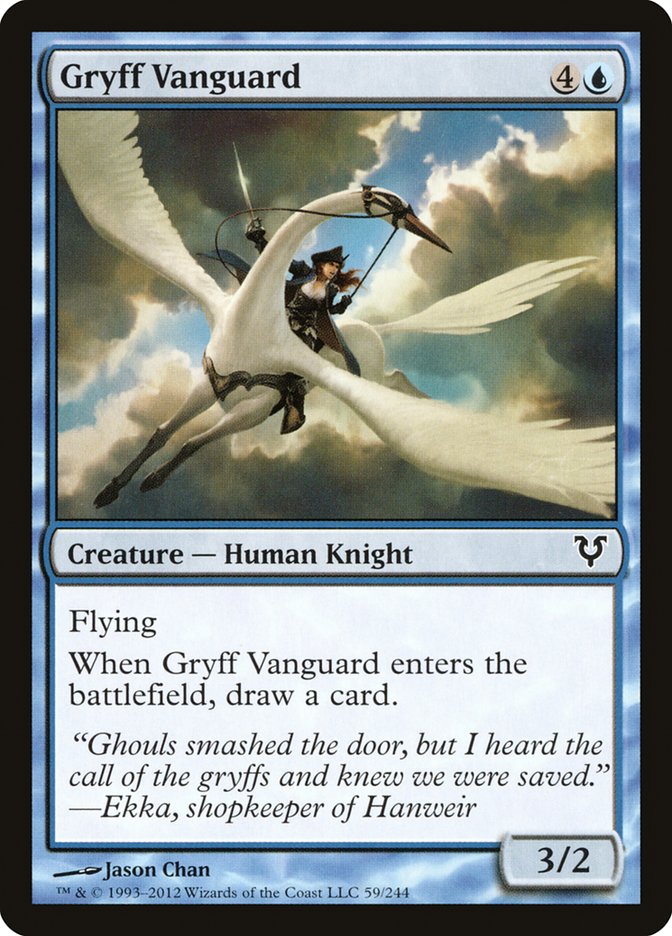 Gryff Vanguard [Avacyn Restored] - The Mythic Store | 24h Order Processing