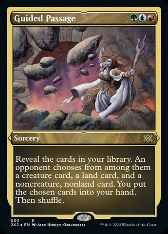 Guided Passage (Foil Etched) [Double Masters 2022] - The Mythic Store | 24h Order Processing