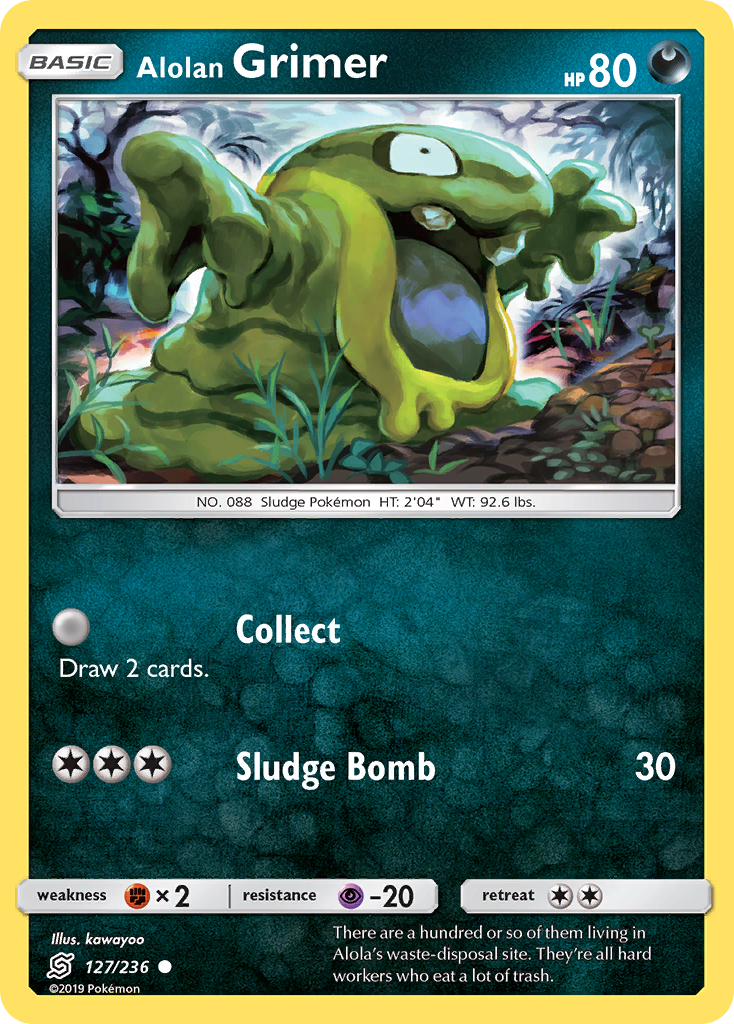 Alolan Grimer (127/236) [Sun & Moon: Unified Minds] - The Mythic Store | 24h Order Processing