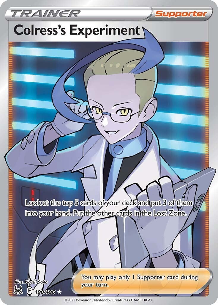 Colress's Experiment (190/196) [Sword & Shield: Lost Origin] - The Mythic Store | 24h Order Processing