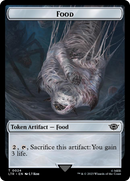 Smaug // Food (0024) Double-Sided Token (Surge Foil) [The Lord of the Rings: Tales of Middle-Earth Tokens] - The Mythic Store | 24h Order Processing