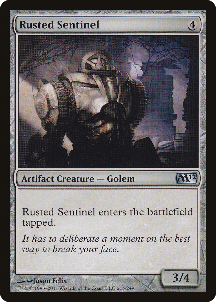 Rusted Sentinel [Magic 2012] - The Mythic Store | 24h Order Processing