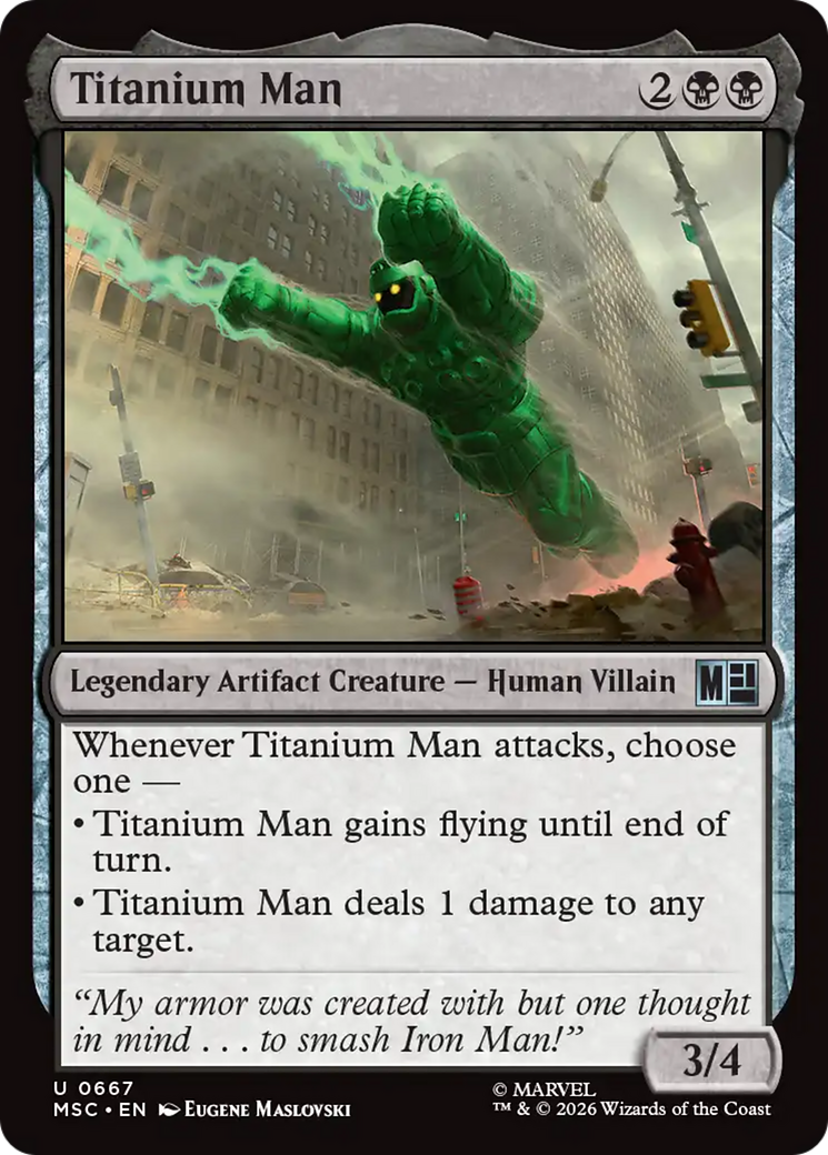 Titanium Man [Marvel Super Heroes Commander] - The Mythic Store | 24h Order Processing