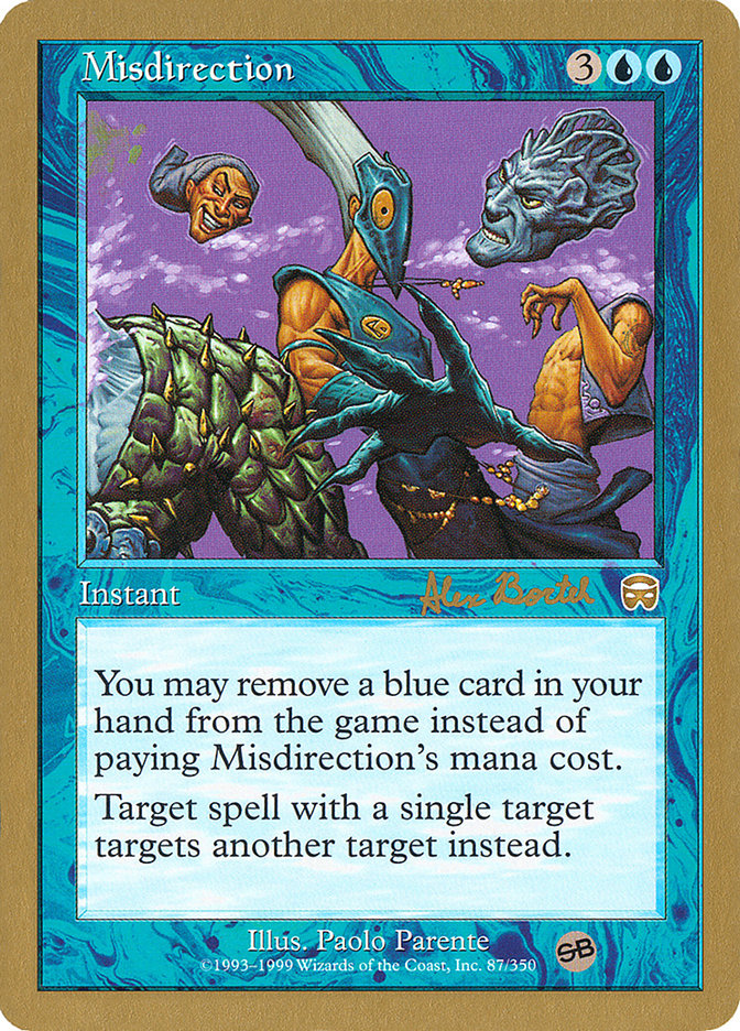 Misdirection (Alex Borteh) (SB) [World Championship Decks 2001] - The Mythic Store | 24h Order Processing