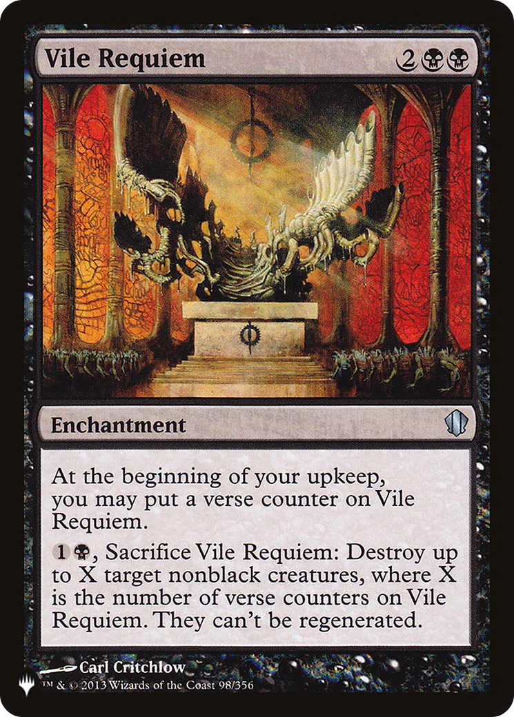 Vile Requiem [The List] - The Mythic Store | 24h Order Processing