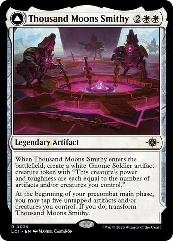 Thousand Moons Smithy // Barracks of the Thousand [The Lost Caverns of Ixalan] - The Mythic Store | 24h Order Processing