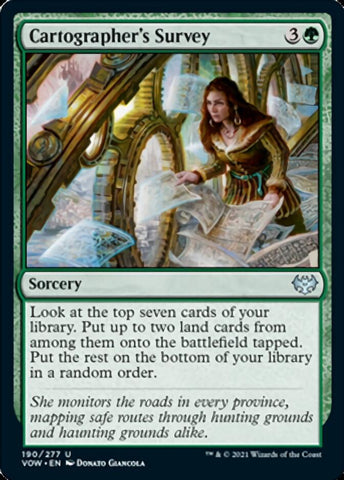 Cartographer's Survey [Innistrad: Crimson Vow] - The Mythic Store | 24h Order Processing