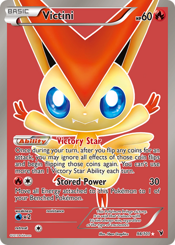 Victini (98/101) [Black & White: Noble Victories] - The Mythic Store | 24h Order Processing