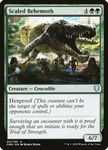Scaled Behemoth [Commander Legends] - The Mythic Store | 24h Order Processing