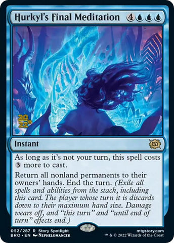 Hurkyl's Final Meditation [The Brothers' War Prerelease Promos] - The Mythic Store | 24h Order Processing