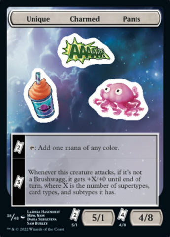 Unique Charmed Pants [Unfinity Stickers] - The Mythic Store | 24h Order Processing