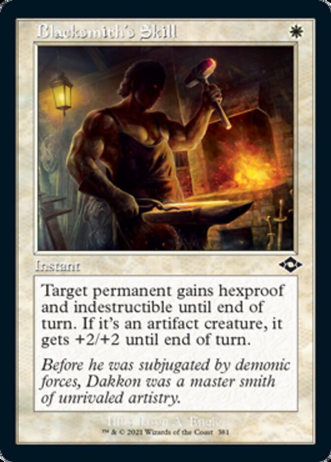 Blacksmith's Skill (Retro Foil Etched) [Modern Horizons 2] - The Mythic Store | 24h Order Processing