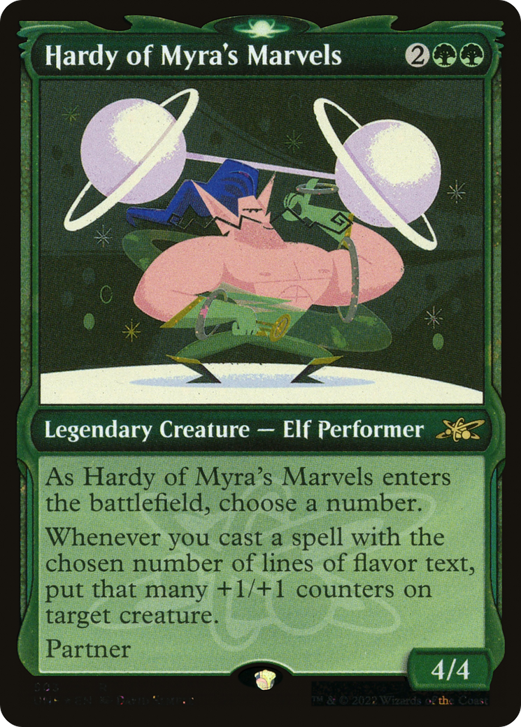 Hardy of Myra's Marvels (Showcase) (Galaxy Foil) [Unfinity] - The Mythic Store | 24h Order Processing