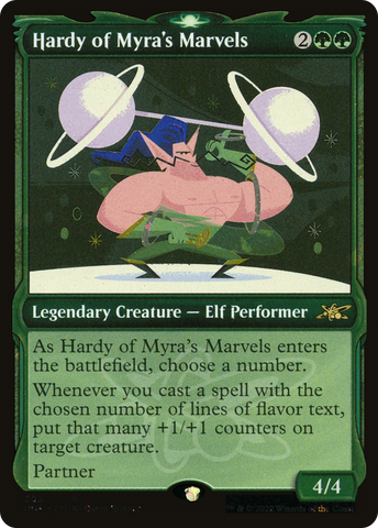 Hardy of Myra's Marvels (Showcase) (Galaxy Foil) [Unfinity] - The Mythic Store | 24h Order Processing